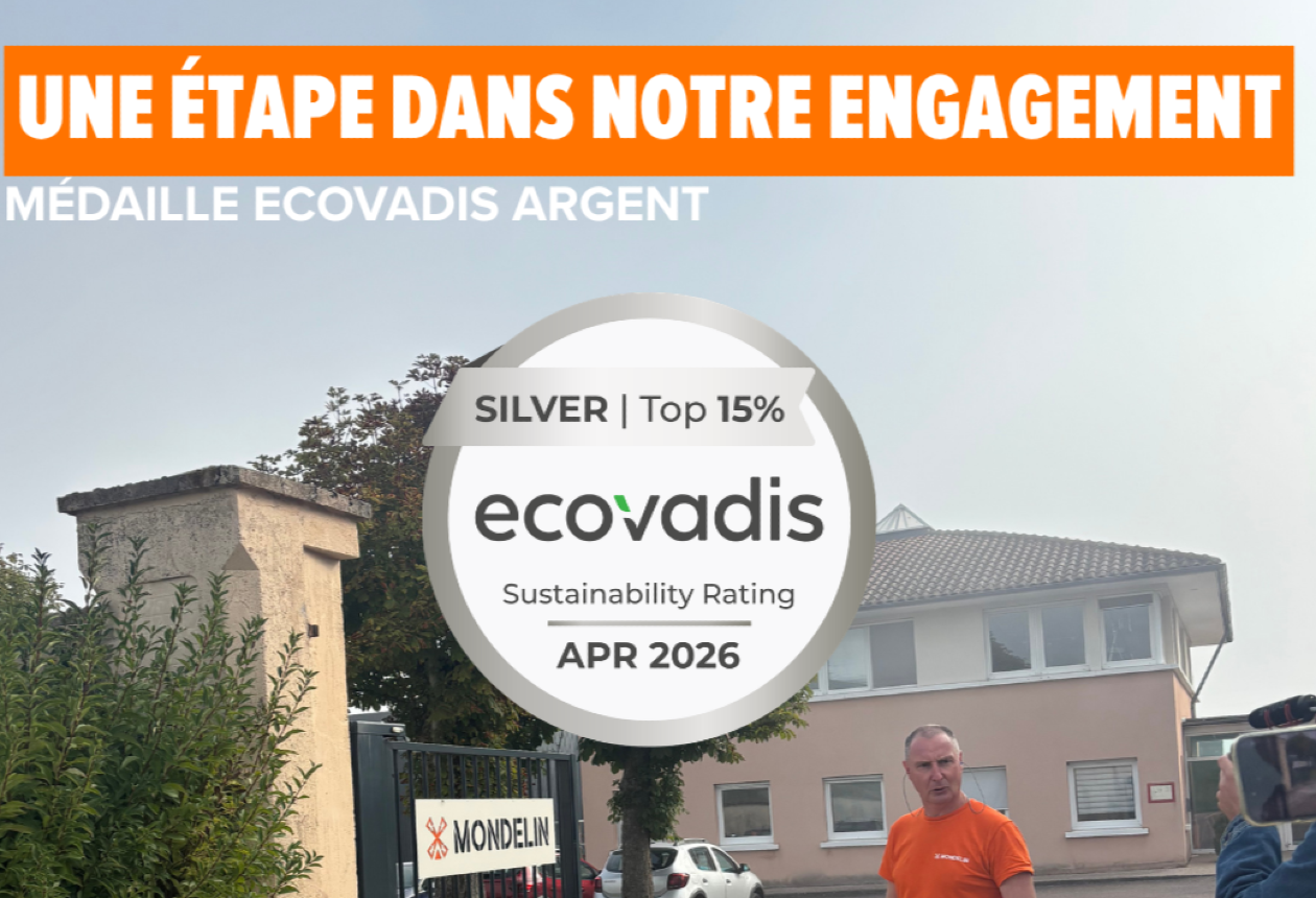 Ecovadis : une médaille d’argent qui vient reconnaître une démarche engagée