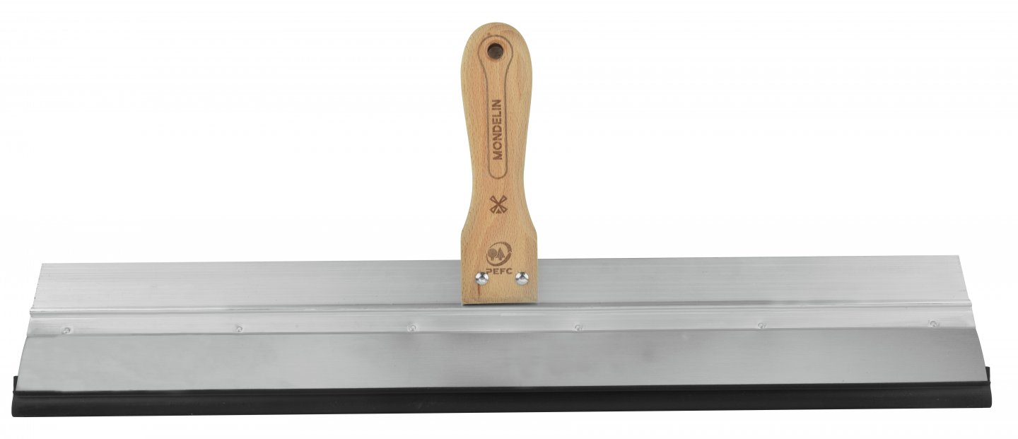 Couteau à enduire poignée bois 02