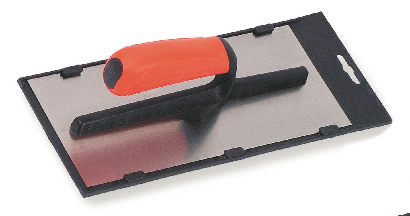 Platoir fibre de verre lame inox - poignée bimatière