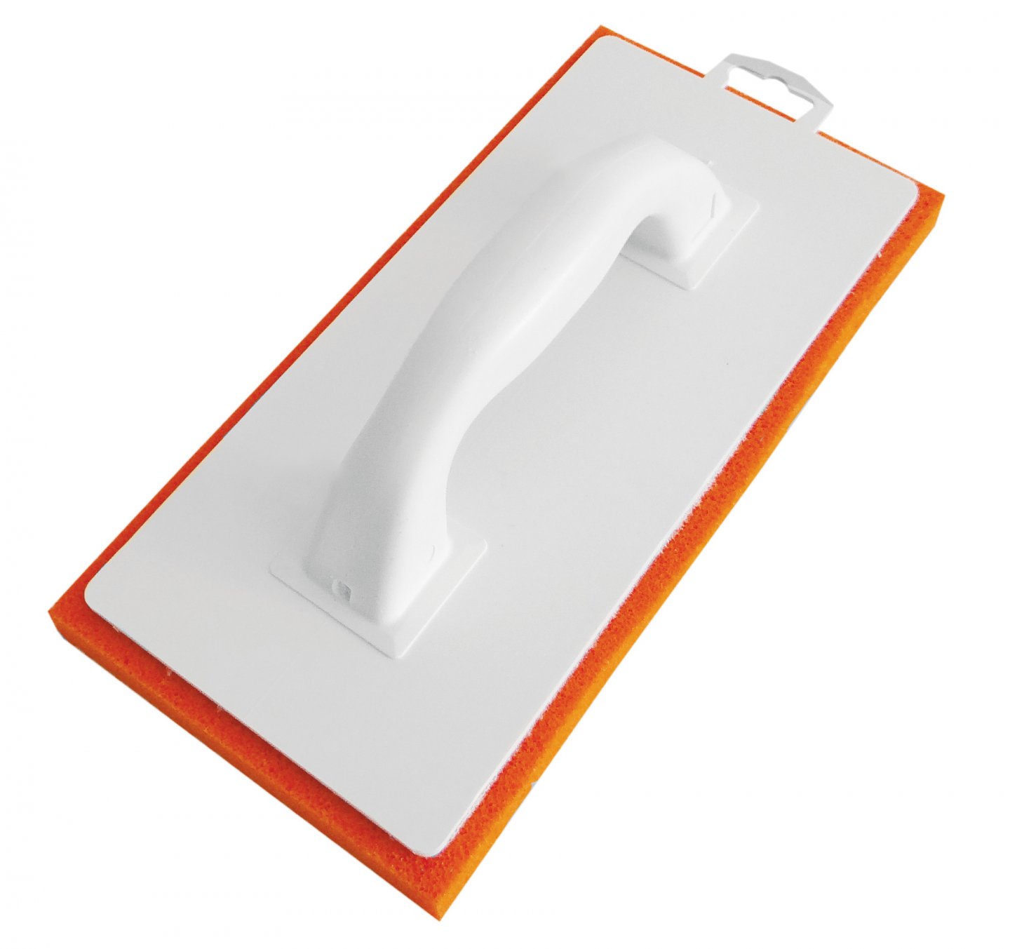 Frottoir monobloc spongieux orange fin