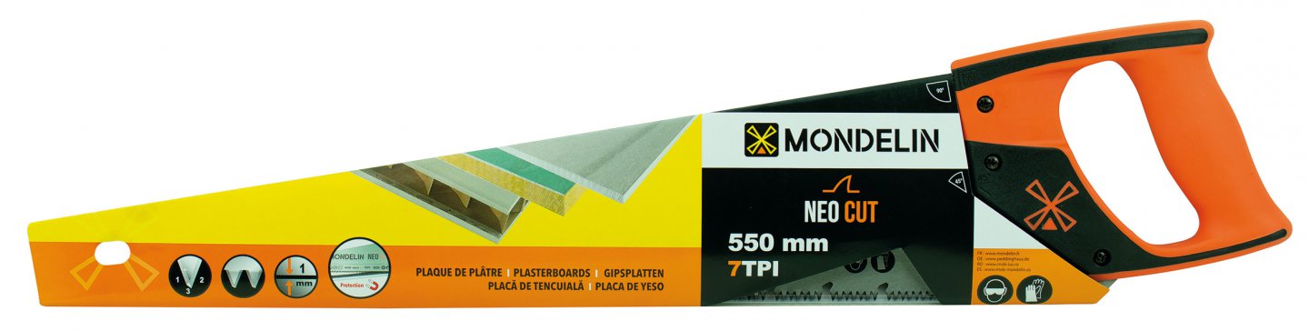 Scie égoïne plaque de plâtre neocut 02
