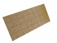 Platoir à nettoyer polyuréthane quadrillé ep. 40 02