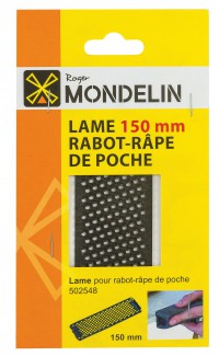 Lame de rechange pour rabot-râpe de poche 02