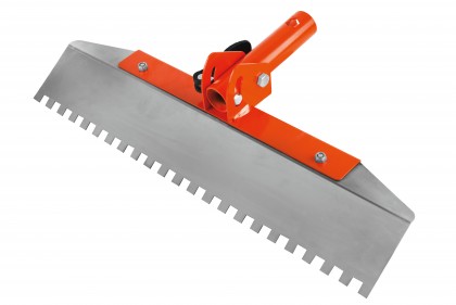 Tete articulee perchable avec lame dentee 10x10mm
