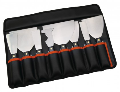 TROUSSES 7 COUTEAUX AMÉRICAINS + 1 MULTI-USAGES NYLON