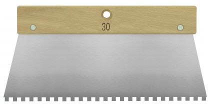 SPATULE À COLLE MANCHE BOIS 30 CM