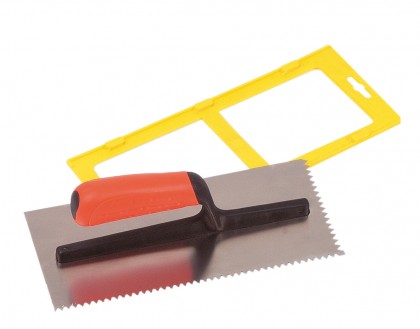 Platoir fibre de verre denté isocele