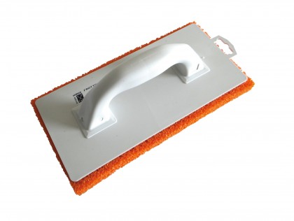 Frottoir monobloc spongieux orange
