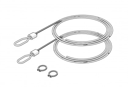 2 CÂBLES DE RECHANGE POUR LEVPANO COMBI® 400